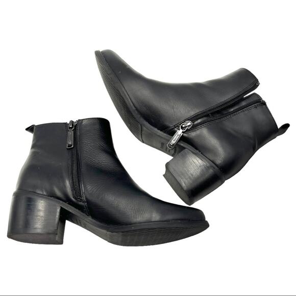 Blondo Women's Laureece Waterproof Booties black leather size 6.5 - Picture 7 of 15